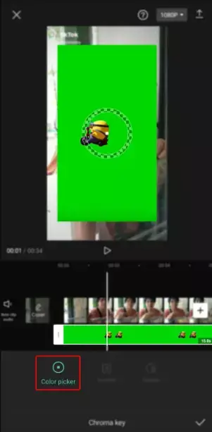 how to remove green screen in capcut