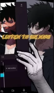Listen To Me Now Capcut Template Link 2023