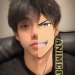 anime face template
